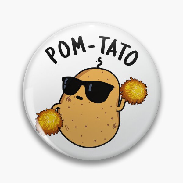 Item preview, Pom-tato Funny Potato Pun  designed and sold by punnybone.