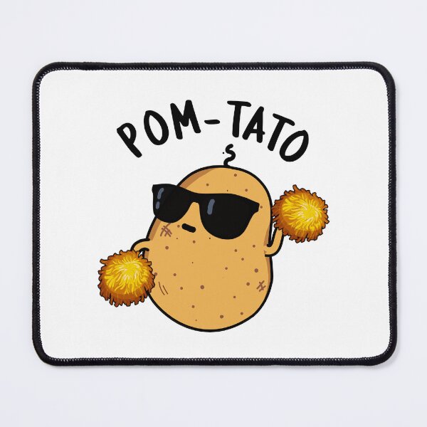 Item preview, Pom-tato Funny Potato Pun designed and sold by punnybone.