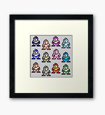Full of Mega Man Framed Print