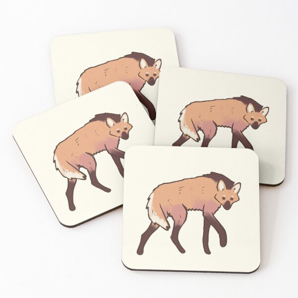 Item preview, Maned Wolf art designed and sold by Mayarart.