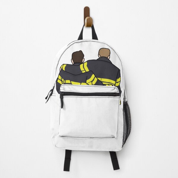 Item preview, Evan Buckley and Eddie Diaz from behind designed and sold by AnnesCreatives.