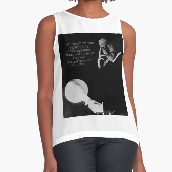 Nikola Tesla Quote Clothing Redbubble