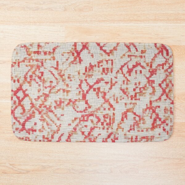 Item preview, Grey & Red Linen Design Elegant Textured Patterns designed and sold by Tamas Das.