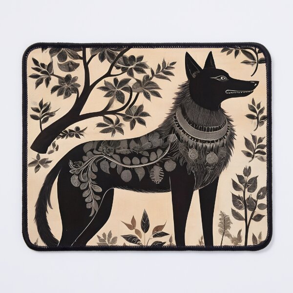 Item preview, Mythical Black Wolf designed and sold by WANBASTEN.
