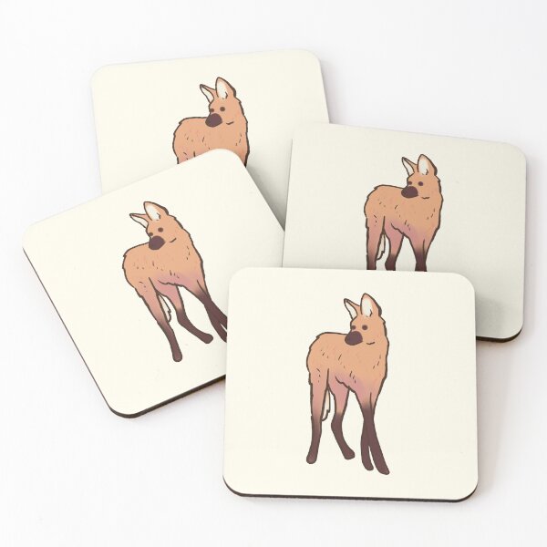 Item preview, Cute Maned Wolf drawing  designed and sold by Mayarart.