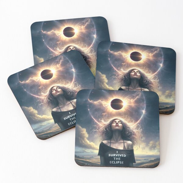 Item preview, I Survived the Eclipse 2024 designed and sold by PyxieZen.