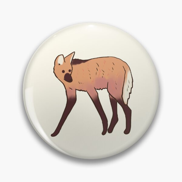 Item preview, Maned Wolf illustration  designed and sold by Mayarart.