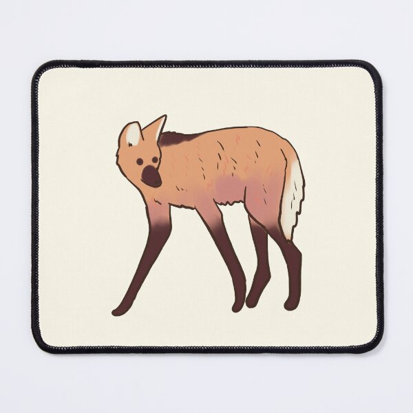 Item preview, Maned Wolf illustration designed and sold by Mayarart.