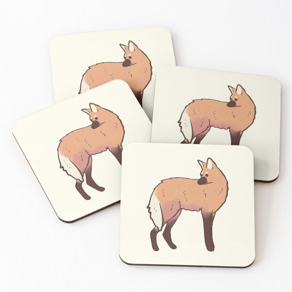Item preview, Cute Maned Wolf illustration  designed and sold by Mayarart.