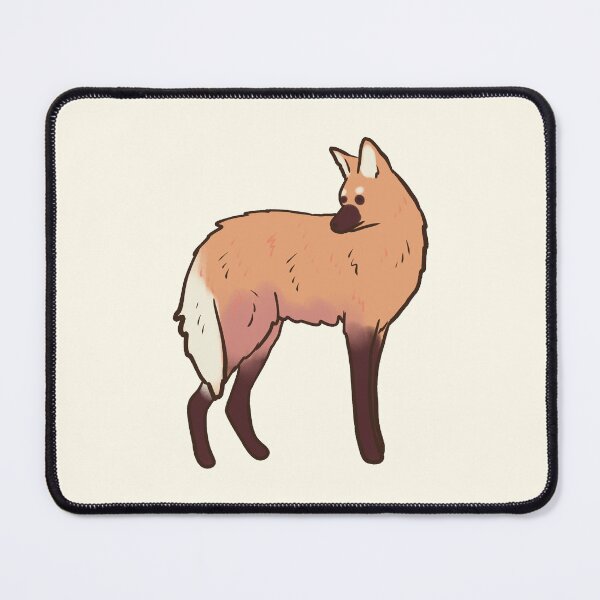Item preview, Cute Maned Wolf illustration designed and sold by Mayarart.