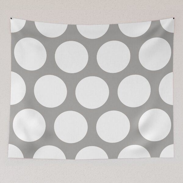 Item preview, Large Polka Dots Pattern: Grey designed and sold by Jared Davies.