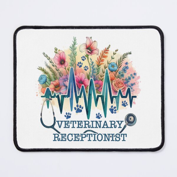 Item preview, Veterinary Receptionist designed and sold by vectcd.