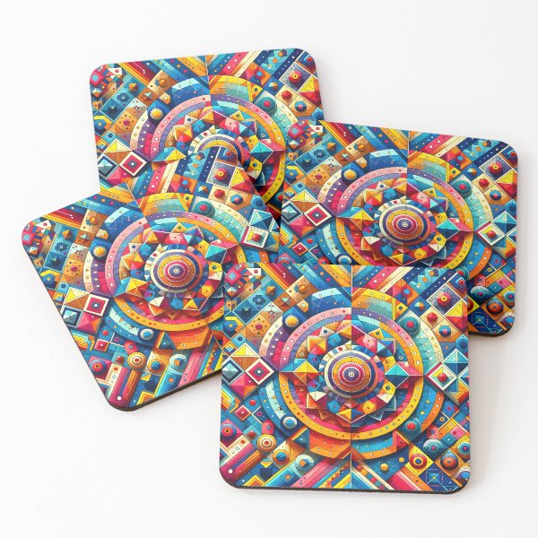Item preview, Abstract Geometric Cosmos Tapestry designed and sold by PillowTalkyZone.