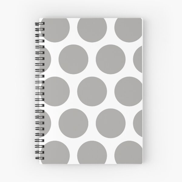 Item preview, Large Polka Dots Pattern: Grey designed and sold by Jared Davies.