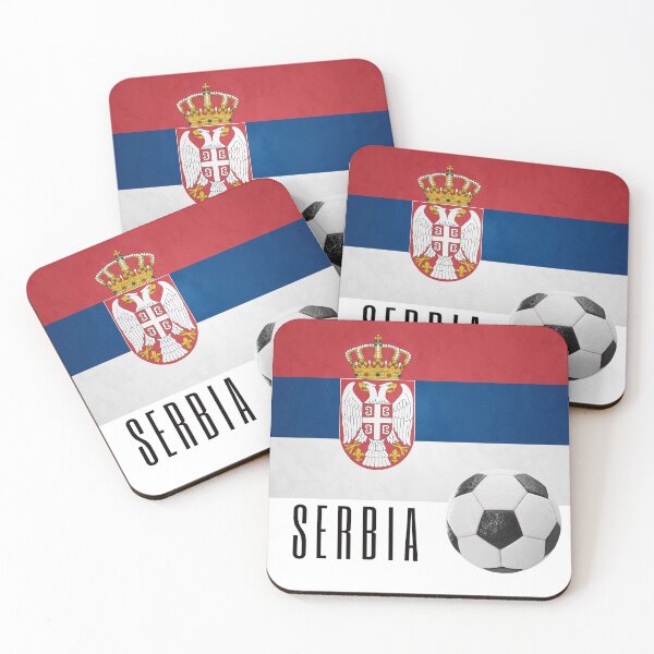 Item preview, Flag of Serbia with a Football designed and sold by Frasmosa.