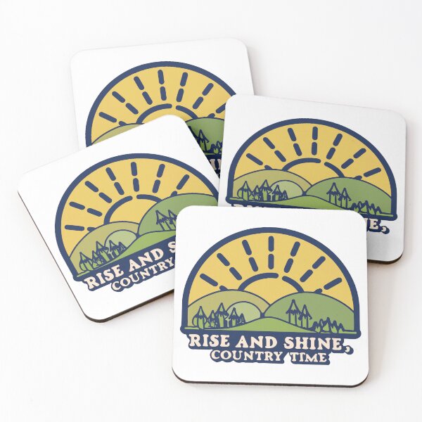 Item preview, Rise and Shine Country Time Scenic Sunrise designed and sold by NiftyWrx.