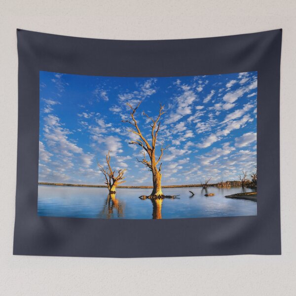 Item preview, Summer Morning over Lake Bonney - Australia designed and sold by Lexa Harpell.
