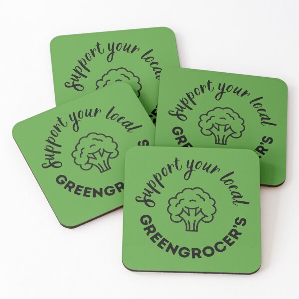 Item preview, Eat local, support your local greengrocer's designed and sold by alczar.