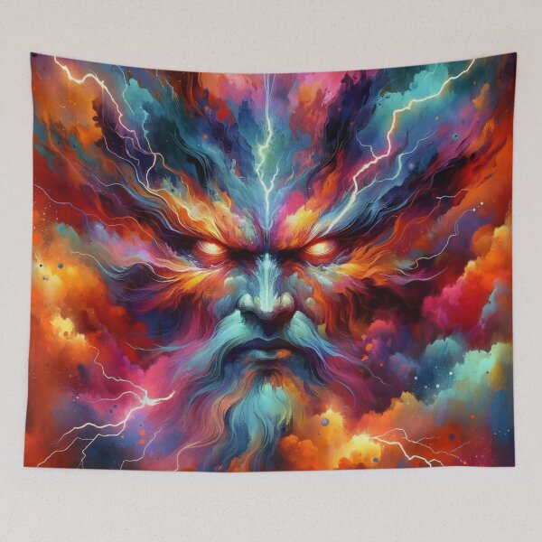 Item preview, Celestial Wrath: A Storm of Creation designed and sold by LuminShadowArt.
