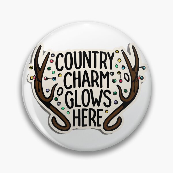 Item preview, Enchanted Antlers and Fairy Lights - Country Charm Quote designed and sold by NiftyWrx.