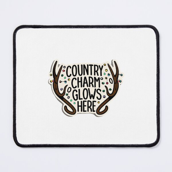 Item preview, Enchanted Antlers and Fairy Lights - Country Charm Quote designed and sold by NiftyWrx.
