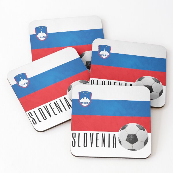 Item preview, Flag of Slovenia with a Football designed and sold by Frasmosa.