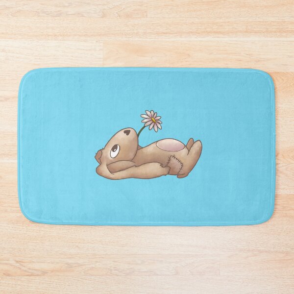 Item preview, BunnyBear relaxing and taking a cozy break fith a flower designed and sold by AlexandraGregor.