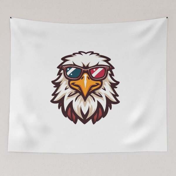 Item preview, Cool Eagle  Head, Cute Eagle Cliparts, Cute Animals designed and sold by SnuggleSafari.