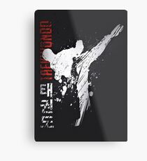 Taekwondo Metal Print