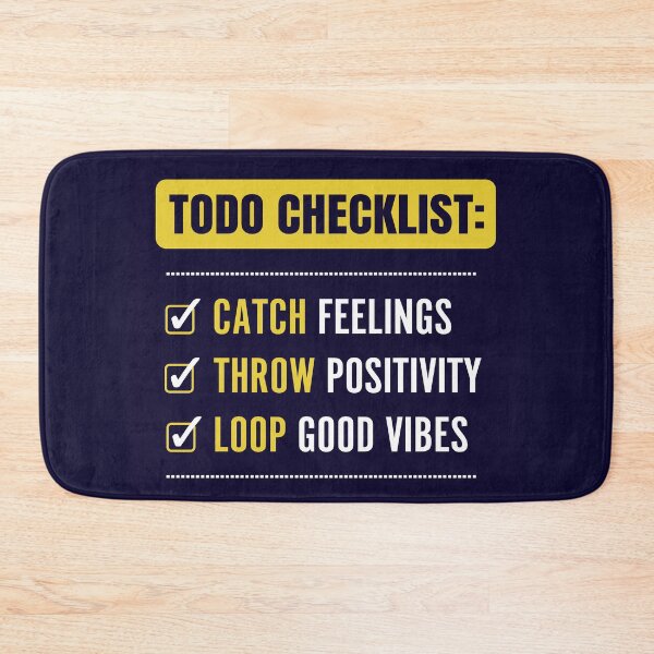 Item preview, Todo checklist: catch, throw, loop designed and sold by Code  Monkeys.
