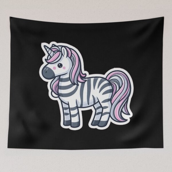 Item preview, Cute unicorn zebra designed and sold by Culmika.