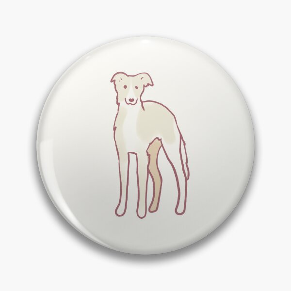 Item preview, Pale Saluki dog art  designed and sold by Mayarart.