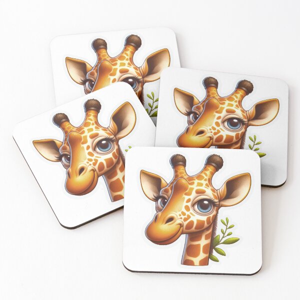 Item preview, "A smiling giraffe with love in its eyes". designed and sold by jardraz.