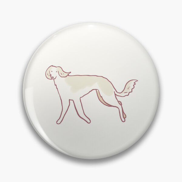 Item preview, Pale Saluki dog drawing  designed and sold by Mayarart.