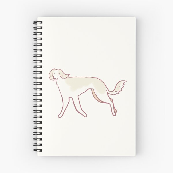Item preview, Pale Saluki dog drawing  designed and sold by Mayarart.