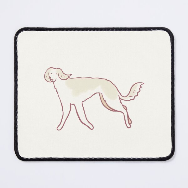 Item preview, Pale Saluki dog drawing  designed and sold by Mayarart.