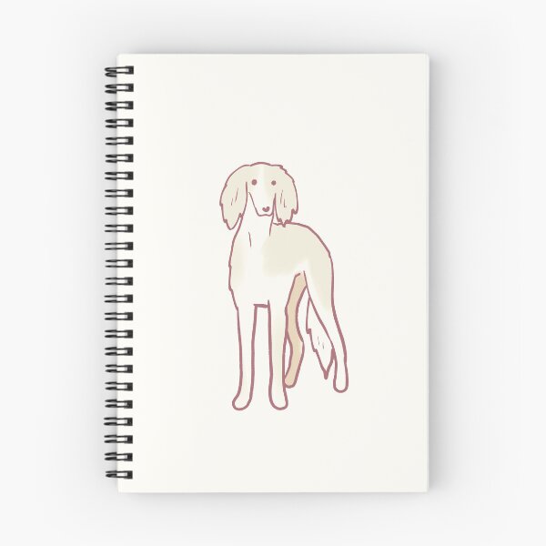 Item preview, Pale Saluki dog illustration  designed and sold by Mayarart.