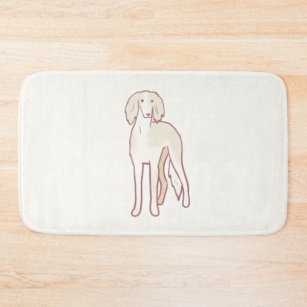 Item preview, Pale Saluki dog illustration  designed and sold by Mayarart.