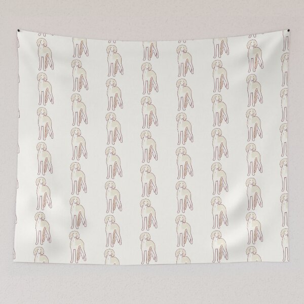 Item preview, Pale Saluki dog illustration  designed and sold by Mayarart.