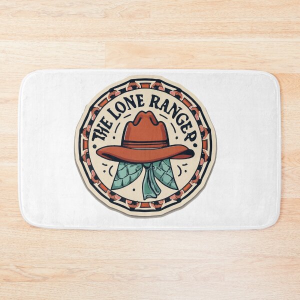 Item preview, Lone Ranger - Hand-Drawn Cowboy Hat & Bandanna Sketch designed and sold by NiftyWrx.