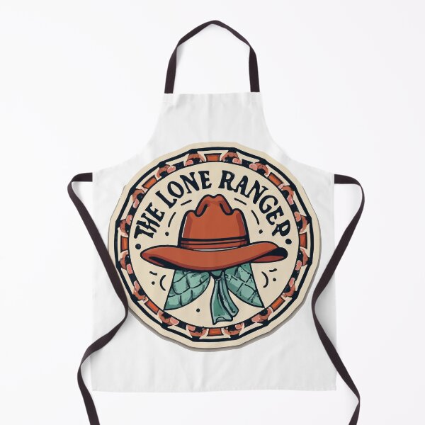 Item preview, Lone Ranger - Hand-Drawn Cowboy Hat & Bandanna Sketch designed and sold by NiftyWrx.