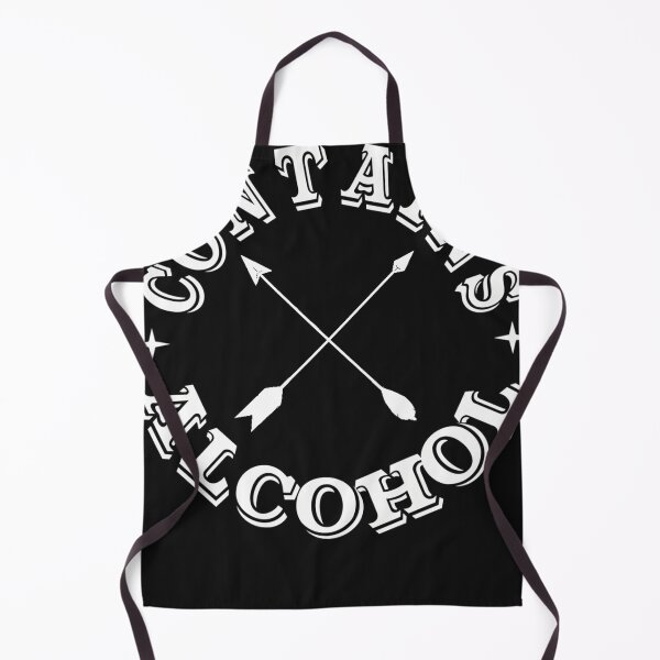 Item preview, Funny Drinking Logo Contains Alcohol designed and sold by ColuJacobi.