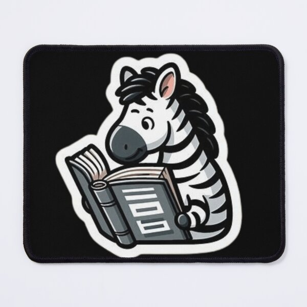 Item preview, Cute zebra reading designed and sold by Culmika.