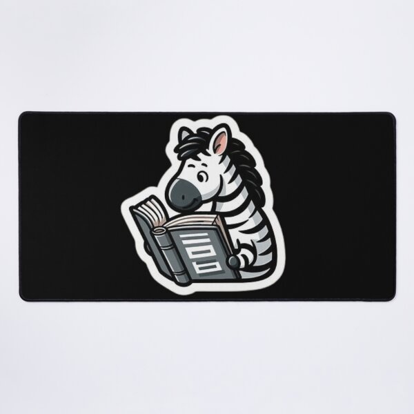 Item preview, Cute zebra reading  designed and sold by Culmika.