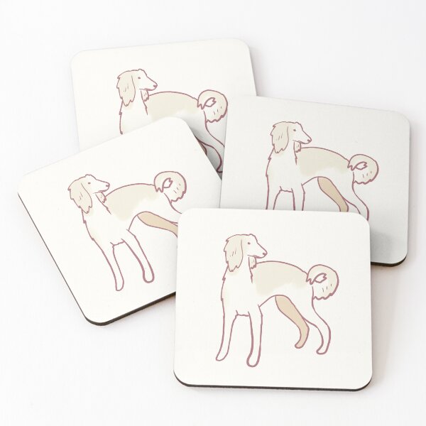 Item preview, Cute Pale Saluki dog   designed and sold by Mayarart.