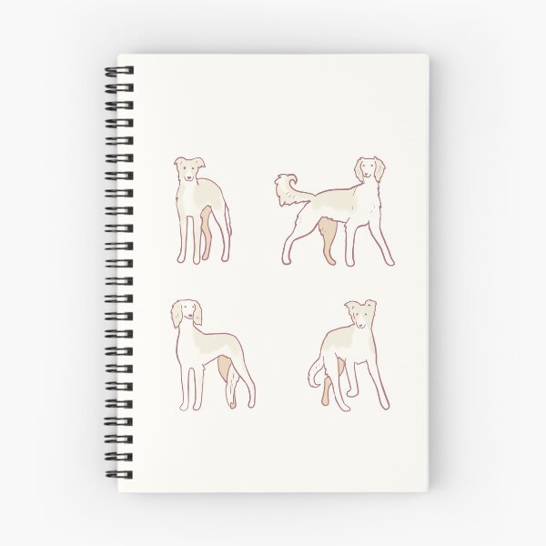 Item preview, pale saluki dog pack designed and sold by Mayarart.