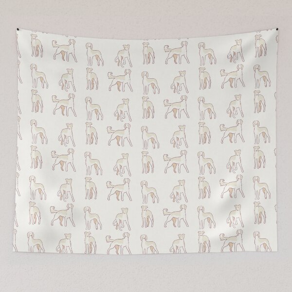 Item preview, pale saluki dog pack designed and sold by Mayarart.