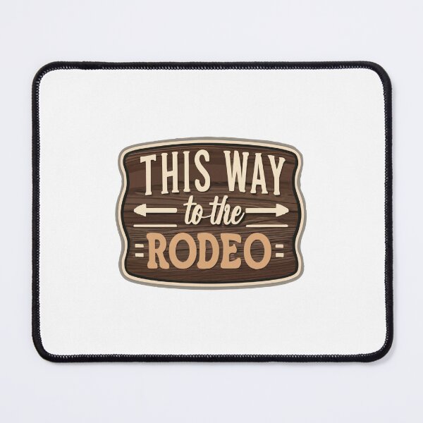 Item preview, Rustic Rodeo Direction Wooden Sign designed and sold by NiftyWrx.