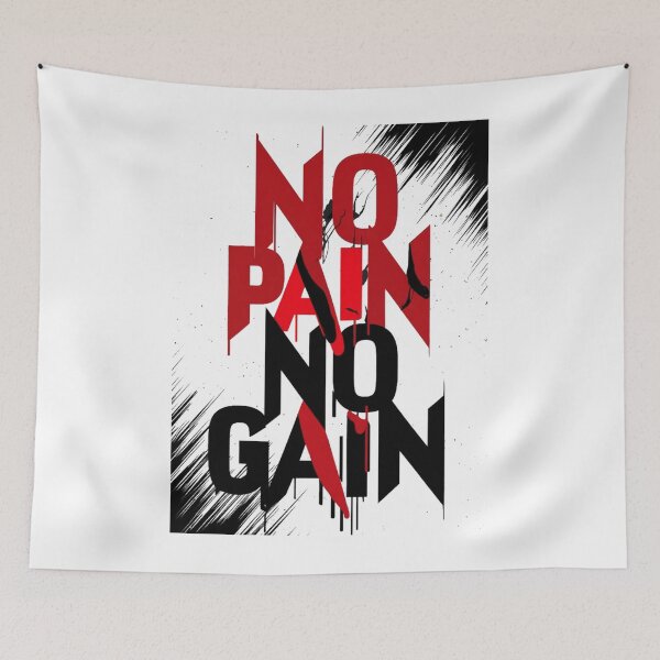 Item preview, no pain no gain designed and sold by bukajart.