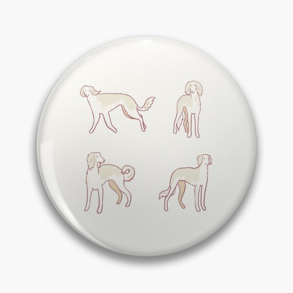 Item preview, pale saluki dog pack designed and sold by Mayarart.